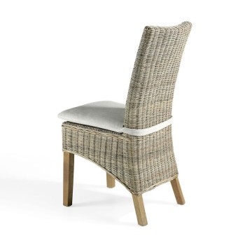 Chaise Mozambik Rotin Kubu Chaise Mozambik Rotin Kubu