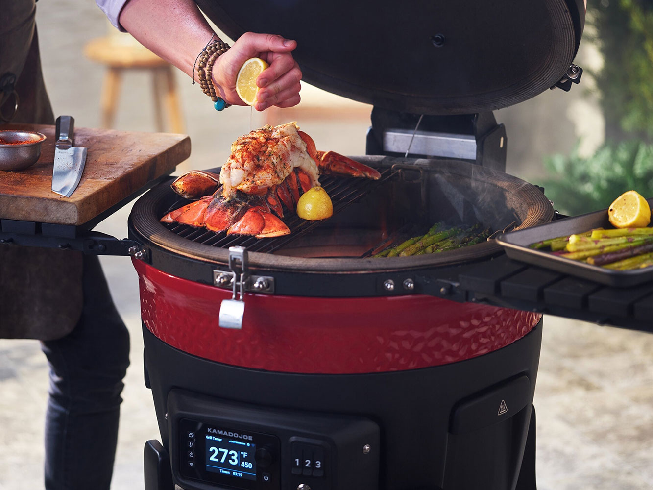 Kamado Joe Conectado Joe