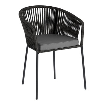 corda slate gray dining chair