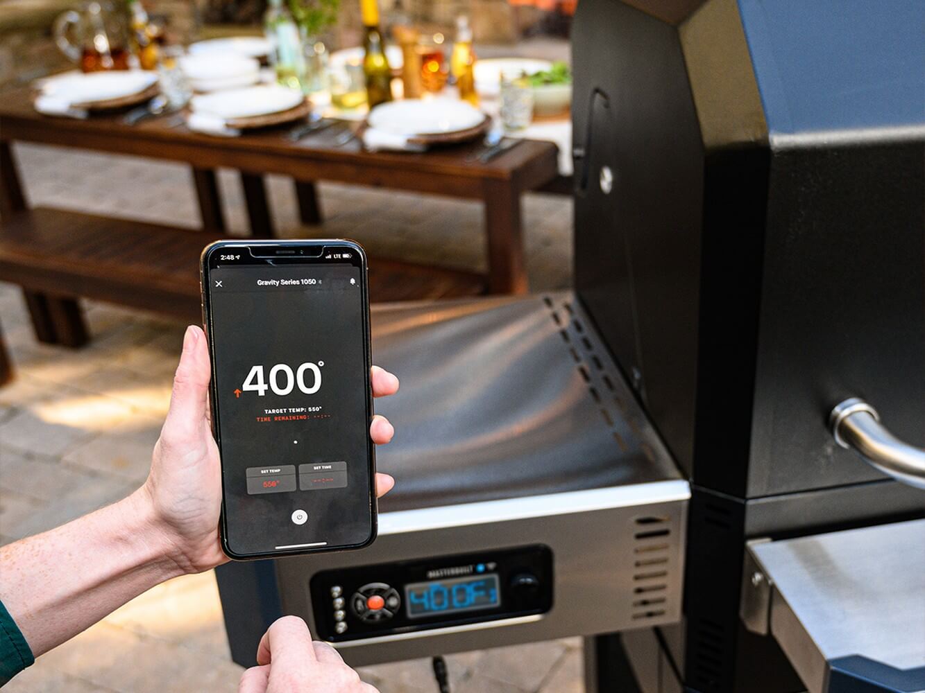 Plancha, Grelhador e Fumador a Carvão Digital Masterbuilt Gravity Series 800 Plancha, Grelhador e Fumador a Carvão Digital Masterbuilt Gravity Series 800