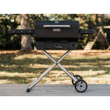 Barbecue et Fumoir au Charbon Portable avec Chariot Masterbuilt Barbecue et Fumoir au Charbon Portable avec Chariot Masterbuilt