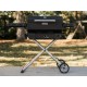 Barbecue et Fumoir au Charbon Portable avec Chariot Masterbuilt