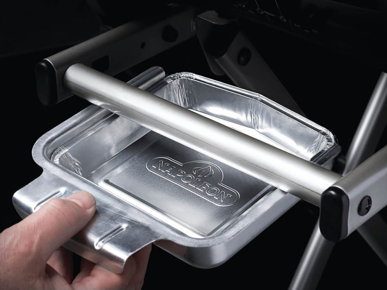 Napoleon Bandejas de Aluminio para Grasa Desechables para la Serie TravelQ (Paquete de 5) Napoleon Bandejas de Aluminio para Grasa Desechables para la Serie TravelQ (Paquete de 5)