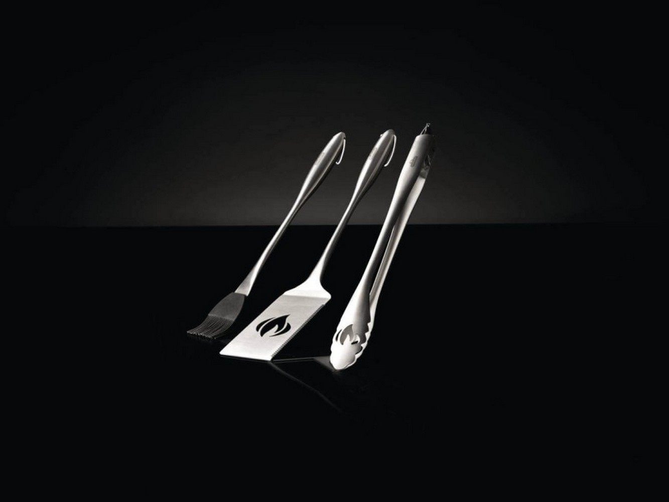 Conjunto de 3 Peças de Aço Inoxidável Napoleon