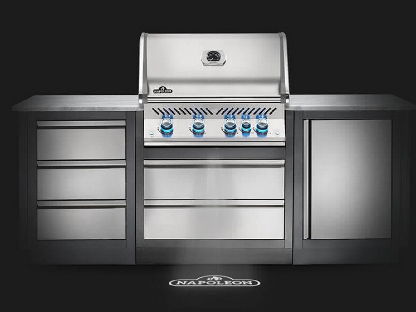 Napoleon Gril Encastré Prestige Pro 500 RB