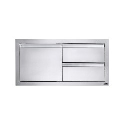 Napoleon Porta Individual & Duas Gavetas - 36'' x 16''