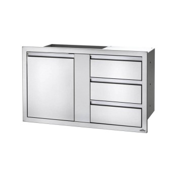 Napoleon Ensemble Grande Porte et Trois Tiroirs - 42'' x 24'' Napoleon Ensemble Grande Porte et Trois Tiroirs - 42'' x 24''