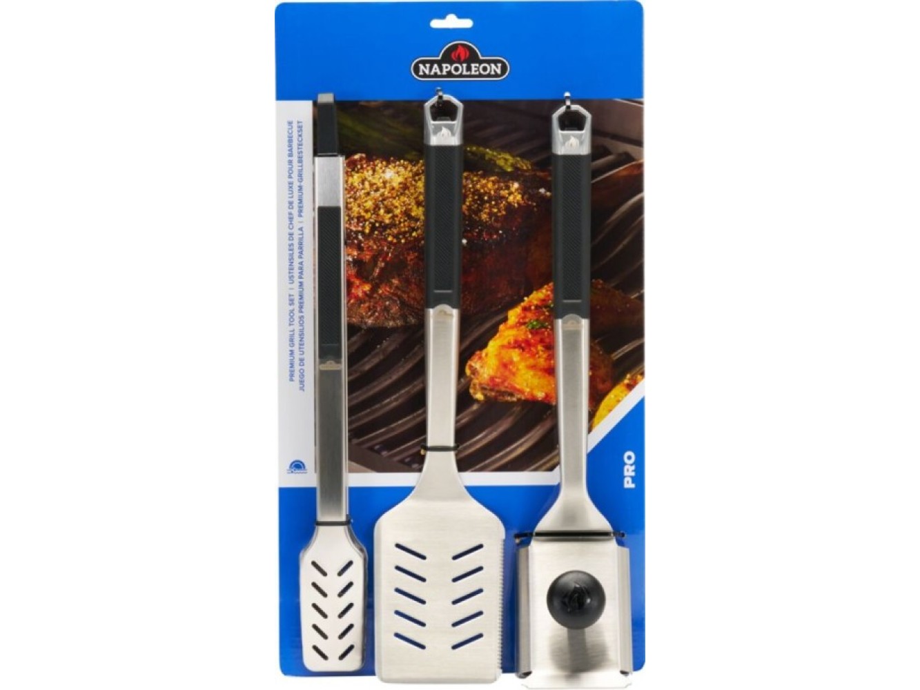 Napoleon Premium Grill 3-Piece Tool Set Napoleon Premium Grill 3-Piece Tool Set
