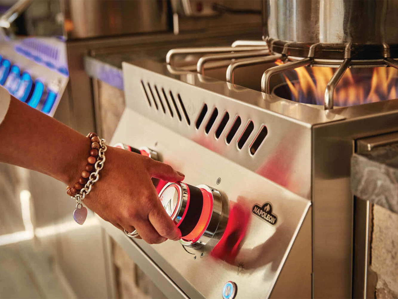 Napoleon Quemador Potente Integrado Serie 700