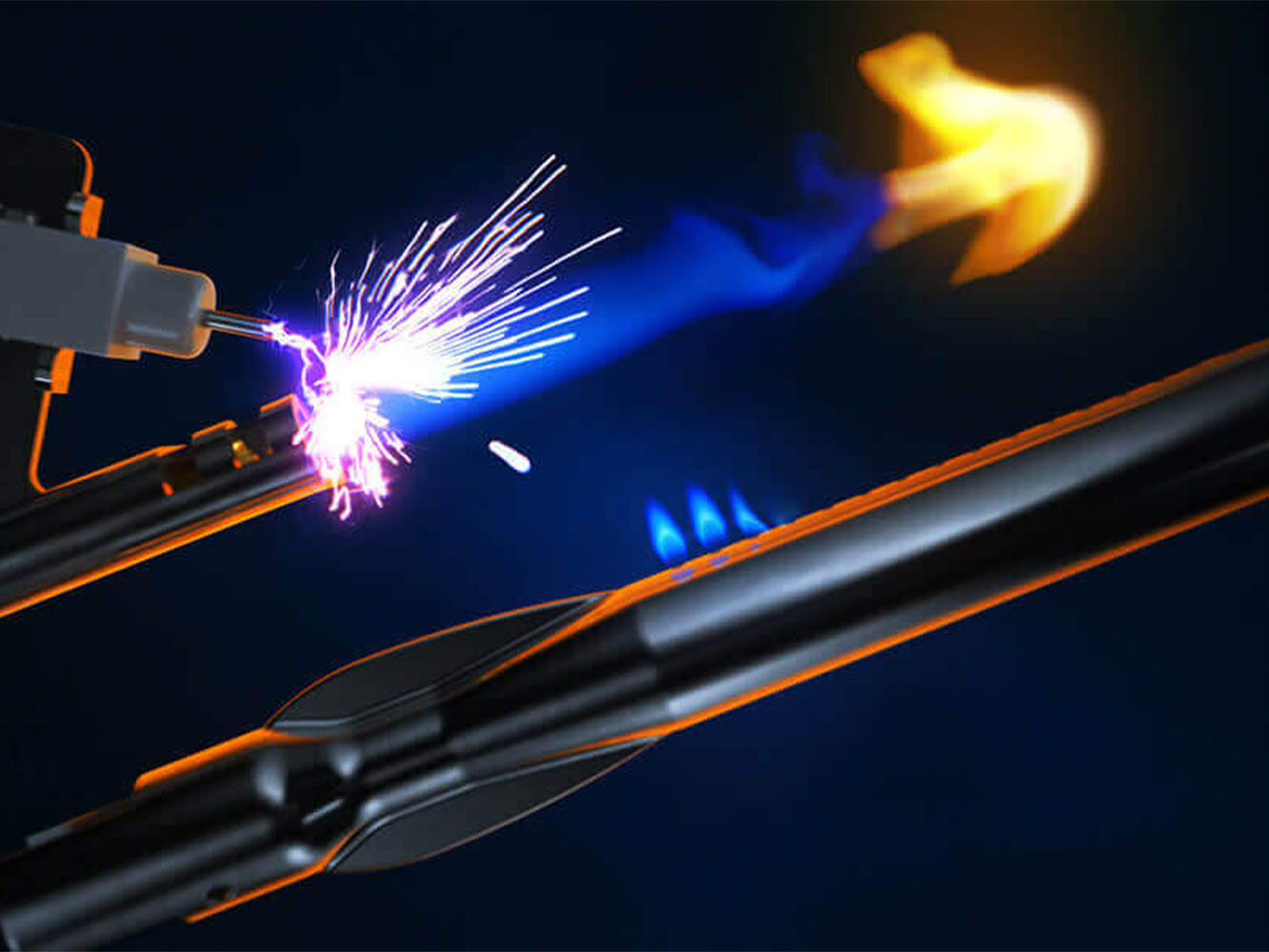 Napoleon Quemador de Estufa Individual de la Serie 700 Integrada