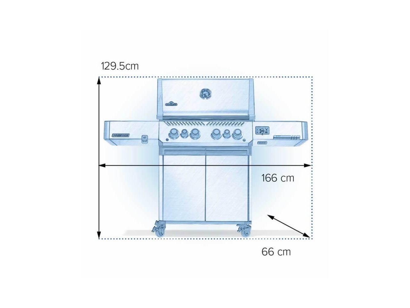 Napoleon Prestige 500 Connected RSIB Gas Grill Napoleon Prestige 500 Connected RSIB Gas Grill