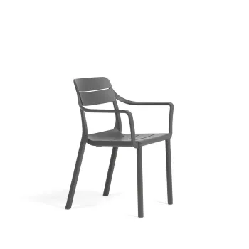 Cadeira com Braços Cassia - BASALTO Cadeira com Braços Cassia - BASALTO