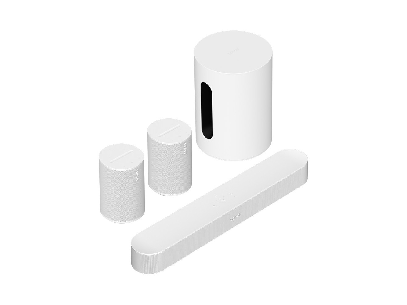 Sonos Conjunto Imersivo com Beam & Era 100 Sonos Conjunto Imersivo com Beam & Era 100